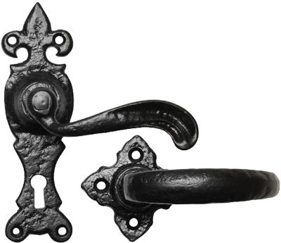 Black-Antique-Door-Handles