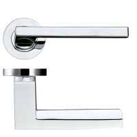Zoo Hardware DA-T Acerra Polished Chrome Door Handles – DAT070CP (sold in pairs)
