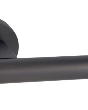 NIRVANA Door Handle Lever on round rose