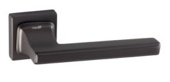 TECHNO Door Handle Lever on square rose - Image 2
