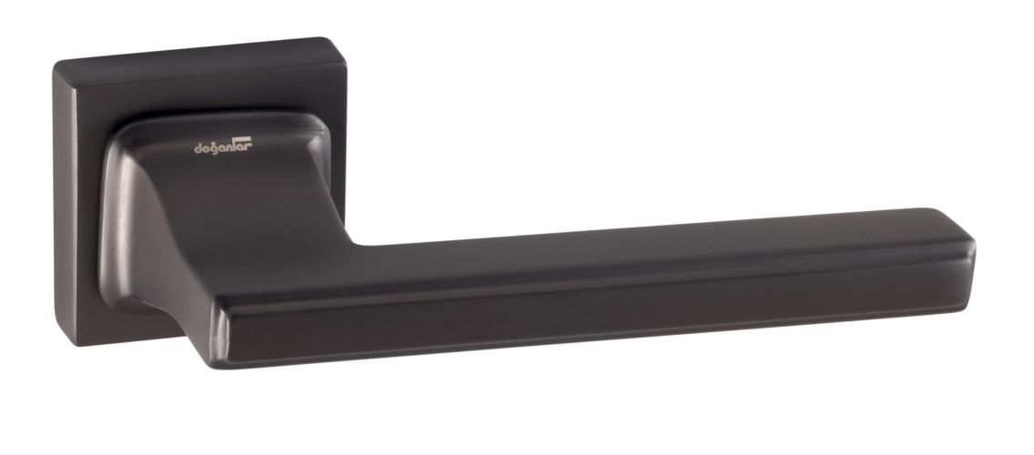 TECHNO Door Handle Lever on square rose
