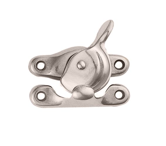 Fitch Pattern Sash Fastener (65mm x 22mm), Polished Chrome