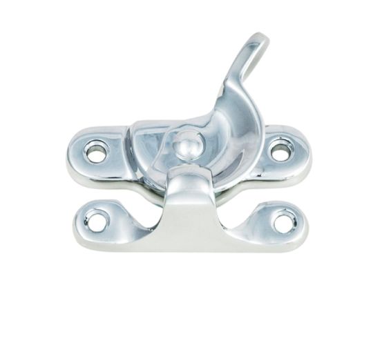 Fitch Pattern Sash Fastener (65mm x 22mm), Satin Chrome