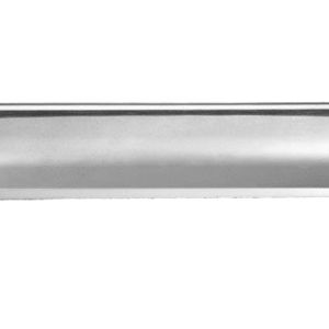 Curved Pattern Letter Tidy (355mm x 127mm), Satin Chrome