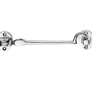 Heavyweight Silent Pattern Cabin Hooks (Various Sizes), Polished Chrome