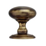 Ice Large Concealed Fix Mortice Door Knob, Florentine Bronze  (sold in pairs)