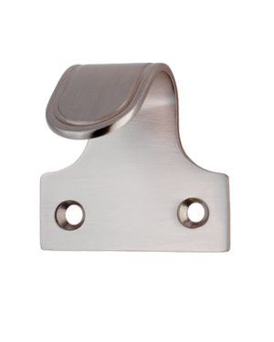 Architectural Grooved Sash Window Lift, Satin Nickel