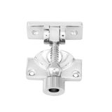 Architectural Quality Brighton Sash Fastener (60mm x 23mm), Satin Chrome