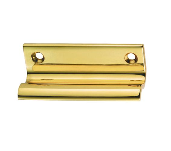 Sash Window Lift (61mm), Polished Brass