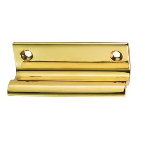 Sash Window Lift (61mm), Polished Brass