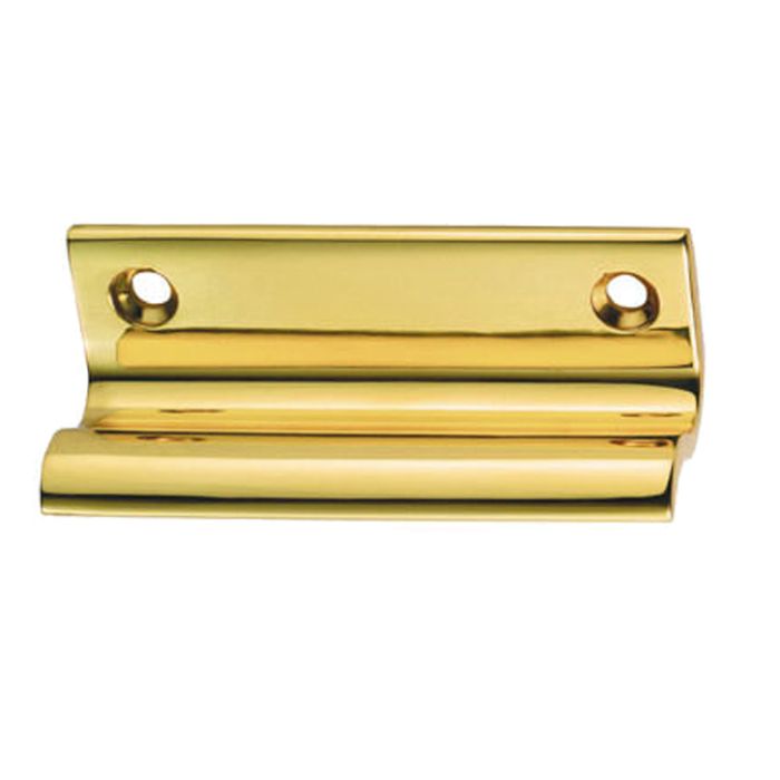 Sash Window Lift (61mm), Polished Brass
