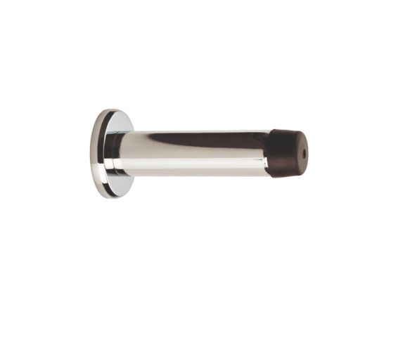 Cylinder Wall Mounted Door Stop – 71mm – Polished Chrome