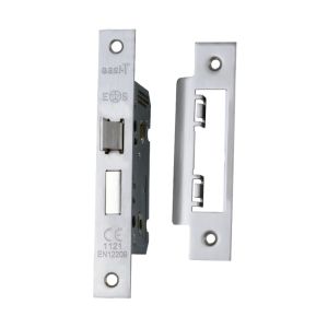 Eurospec Residential Bathroom Lock (64mm OR 76mm), Satin Nickel