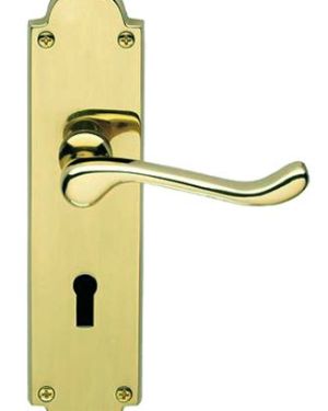 Caterham Polished Brass Door Handles (sold in pairs)