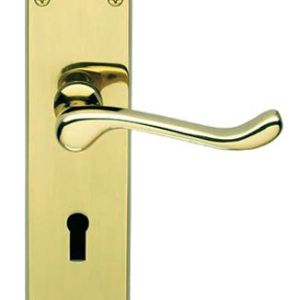 Caterham Polished Brass Door Handles (sold in pairs)