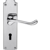 Caterham Polished Chrome Door Handles (sold in pairs)