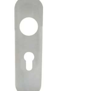 Eurospec Radius Stainless Steel Cover Plates, Satin Or Polished Stainless Steel  (sold in pairs)