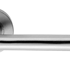 Eurospec Flat Stainless Steel Door Handles – Satin Stainless Steel  (sold in pairs)