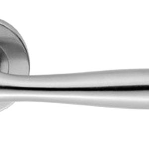 Eurospec Bulb Stainless Steel Door Handles – Satin Stainless Steel  (sold in pairs)