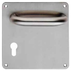 22Mm Dia. Safety Lever On Lock Backplate Euro Profile (72Mm C/C) Heso Spindle