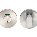 Eurospec Standard Turn & Release On Slim Fit 6mm Rose, Grade 304 Satin Stainless Steel