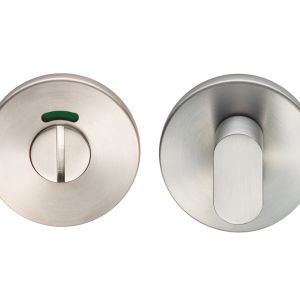 Eurospec Standard Turn & Release On Slim Fit 6mm Rose, Grade 304 Satin Stainless Steel