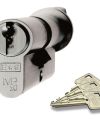 Eurospec MP10 Euro Profile British Standard 10 Pin Cylinders And Turn – Satin Chrome