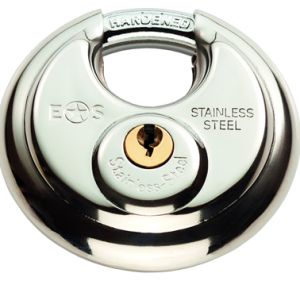 Eurospec Closed Shackle G304 Stainless Steel Padlock, 70mm Or 80mm (Keyed Alike)