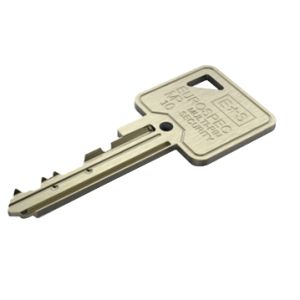 Eurospec Master Key For 10 Pin Cylinders – Silver Finish