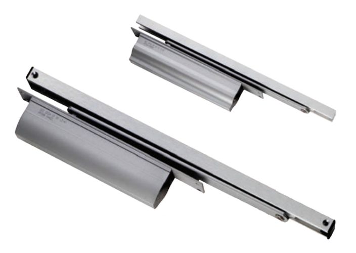 Eurospec Enduro Delayed Action DDA Compliant Overhead Door Closer, Spring Variable Power Size 2-5, Various Finishes