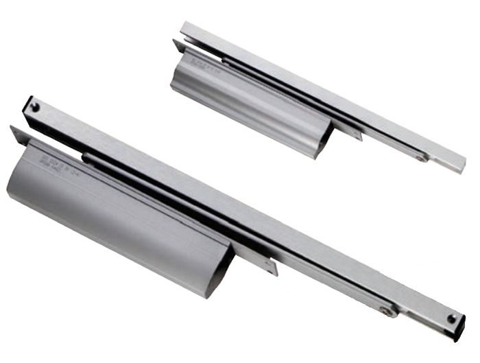 Eurospec Enduro Delayed Action DDA Compliant Overhead Door Closer, Spring Variable Power Size 2-5, Various Finishes