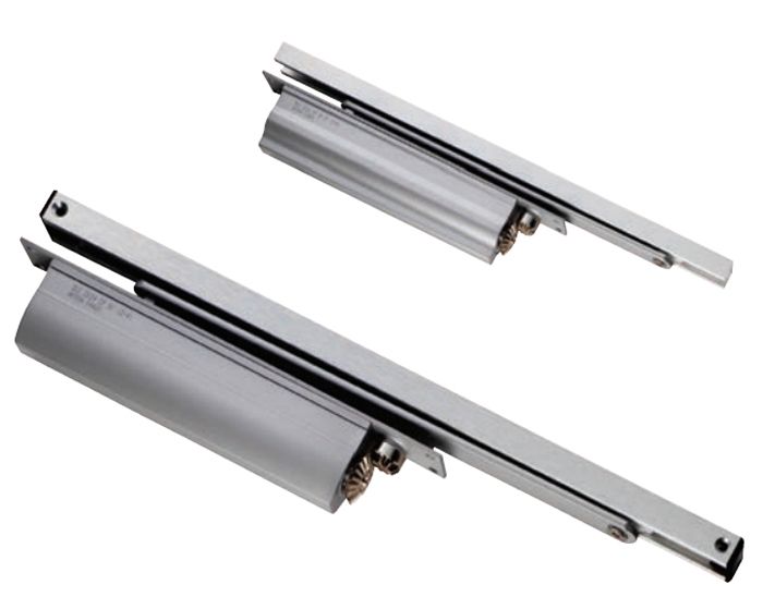 Eurospec Enduromax DDA Compliant Concealed Slim Door Closer, Spring Variable Power Size 2-4, Various Finishes