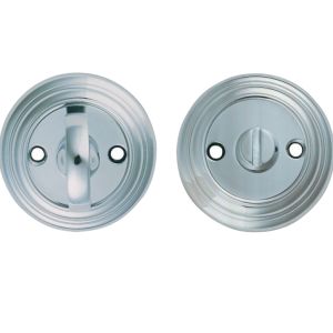 Delamain Large Thumbturn & Release (55mm Diameter), Polished Chrome