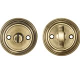 Delamain Large Thumbturn & Release (55mm Diameter), Florentine Bronze