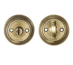 Delamain Large Thumbturn & Release (55mm Diameter), Florentine Bronze