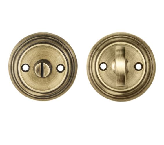 Delamain Large Thumbturn & Release (55mm Diameter), Florentine Bronze