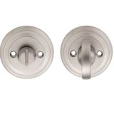 Delamain Large Thumbturn & Release (55mm Diameter), Satin Chrome