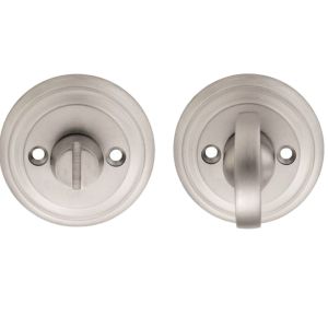 Delamain Large Thumbturn & Release (55mm Diameter), Satin Chrome