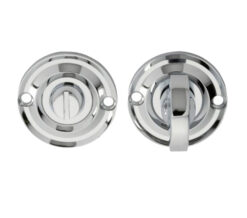 Delamain Small Thumbturn & Release (42mm Diameter), Polished Chrome