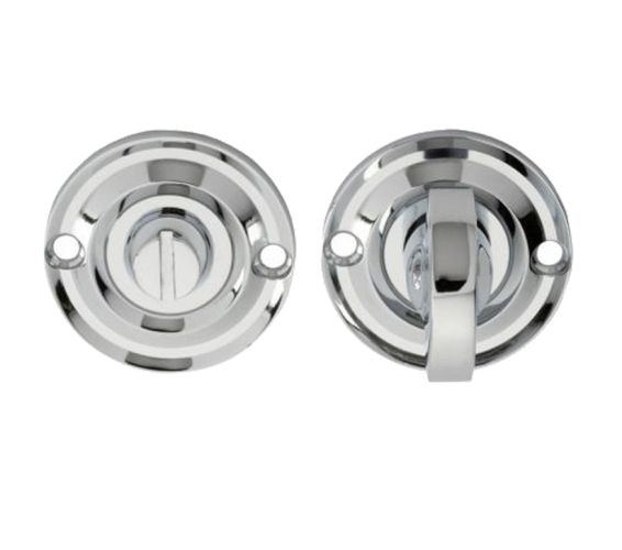 Delamain Small Thumbturn & Release (42mm Diameter), Polished Chrome