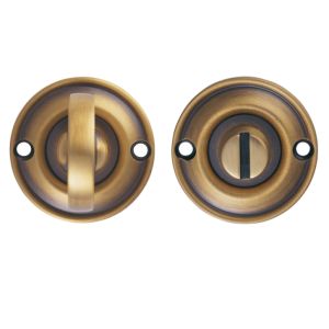 Delamain Small Thumbturn & Release (42mm Diameter), Florentine Bronze