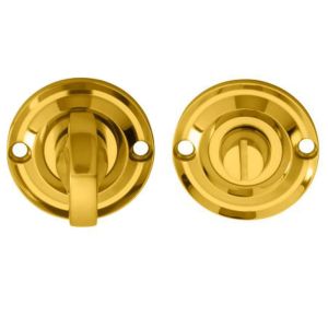 Delamain Small Thumbturn & Release (42mm Diameter), Polished Brass