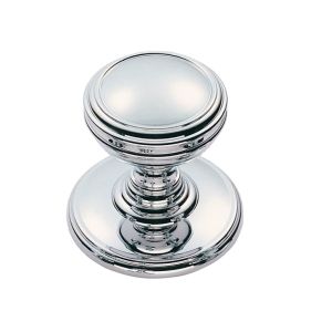 Fingertip Delamain Plain Cupboard Knob (26mm, 31mm OR 37.5mm), Polished Chrome