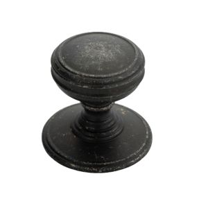 Fingertip Delamain Plain Cupboard Knob (26mm, 31mm OR 37.5mm), Pewter