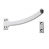 Quadrant Arm Window Stays (150mm), Polished Chrome  (sold in pairs)