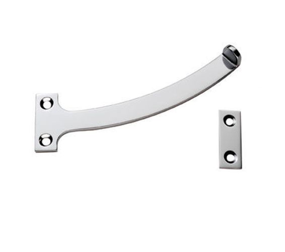 Quadrant Arm Window Stays (150mm), Polished Chrome  (sold in pairs)