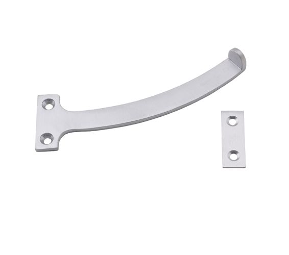 Quadrant Arm Window Stays (150mm), Satin Chrome  (sold in pairs)