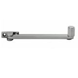 Carlisle Brass Fanlight Roller Arm Window Stays - 150mm - Satin Chrome
