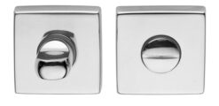 DND Square Turn & Release, Polished Chrome Or Satin Chrome