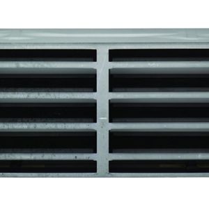 Eurospec Intumescent Air Transfer Vent Grille (Various Sizes) – Silver Finish